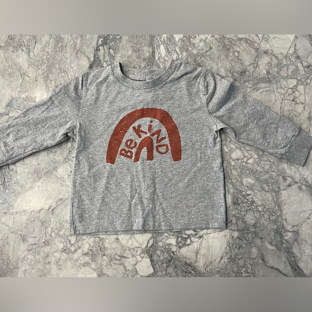 2/16$ Be Kind long sleeve 3T